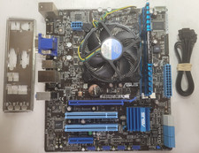ASUS P8H67-M LX Motherboard Core I5-2400 4GB RAM, IO Shield # 2012 picture