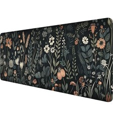 XL Floral Gaming Mouse Pad - Aesthetic Flower Design, Large Extended Desk Mat 31 picture