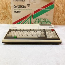 TOSHIBA PA7007 PASOPIA 7 Personal Computer Vintage Official Collectible Rare picture