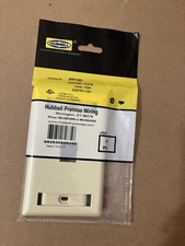 Hubbell Premise Wiring Ifp11ei Hubbell 1-Socket Ifp11ei Faceplate - 1 X picture