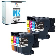 8-Pack Compatible CMYi LC504XL Printer Ink Cartridges fit Brother MFC-J1365DW picture