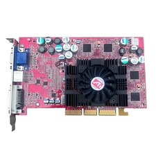 Vintage ATI Radeon 9500 128MB AGP Graphics Card - Red PCB 9700 Mod Capable P/N picture