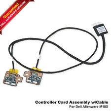 New Dell Alienware M18X Controller Card Assembly With Cable K26CW 0K26CW picture