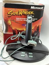 Microsoft SideWinder 3D Pro Joystick Vintage PC Win95 Gameport w/ Box Untested picture