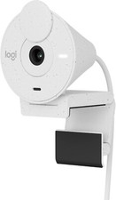 Logitech Brio 300 Full HD Webcam with Privacy Shutter, Off White picture