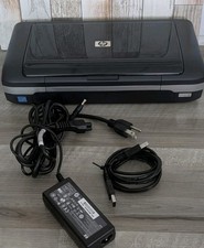 HP OfficeJet H470 Mobile Inkjet Printer with Cords Tested Works  picture