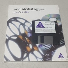 New Avid MediaLog Version 5.10A3 for PC Software Disk & User's Guide picture