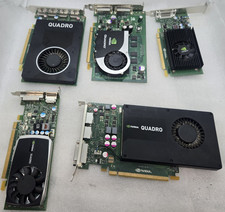 LOT OF 5 NVIDIA Graphics Cards Various Models UNTESTED FAST  c picture