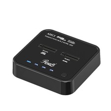 M.2 NVMe SSD Dual Bay Dock 20Gbps USB-C Offline Cloner M Key B+M Key picture