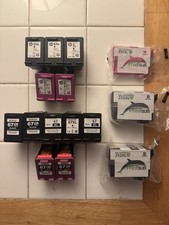 Mixed Lot 15 Ink Cartridges - Empty HP 67 67XL & New Sealed FreeSUB 252XL Epson picture