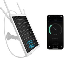 15W Solar Powered 4G LTE Modem Router, Outdoor Solar Powered WiFi Extender Si... picture