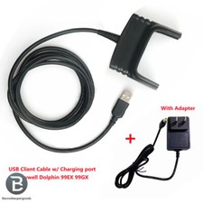 USB Client Communications Cable w/ Charging port for Honeywell Dolphin 99EX 99G picture