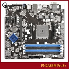 FOR ASROCK FM2A88M Pro3+ DDR3*4 AMD 64GB HDMI DVI-D D-Sub Motherboard Test OK picture