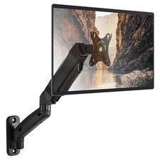 Mount-It Monitor Wall Mount Arm, Full-Motion Gas Spring, Fits 13–32″ Screens... picture