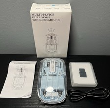 Bluetooth Wireless Mouse,4 Modes Mouse(BT5.2 & BT3.0 + USB-A & USB Type-C) picture
