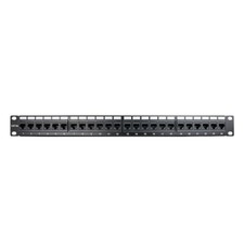 Construct Pro 24-Port Cat5e Rack Mount Patch Panel (19”/1U, RoHS Approved) picture