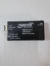 Transition Networks M/GE-T-SFP-01, 1000 BaseT To 1000 BaseX No Power Cord picture