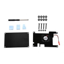 Aluminum Case with Fan Active Passive Cooling Radiator Heatsink For Orange Pi 5 picture