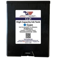 Formax CJ-21 Memjet Cyan Ink Tank (250 ML) for ColorMax 7/8, USA Made, US Seller picture