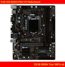 For MSI B250M PRO-VD Motherboard LGA1151 Interface VGA+DVI 32GB Tested 100% OK picture