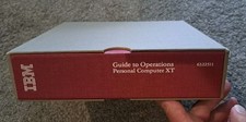 IBM Guide to Operations Personal Computer XT Sealed Manuals with Disk BASIC picture