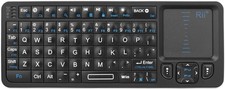Rii K06 Mini Bluetooth Keyboard,Backlit 2.4GHz Wireless Keyboard with black  picture