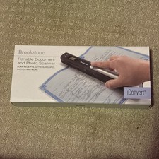 Brookstone Portable Document And Photo Scanner Brand New picture