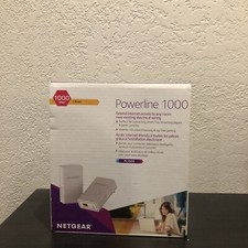NETGEAR Powerline WiFi 1000 MBPS Extender PL1000 V2 MBPS SEALED NIB picture