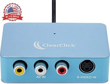 Video to USB Lite - USB Audio Video Capture Device - Input AV, RCA, S-Video, VCR picture