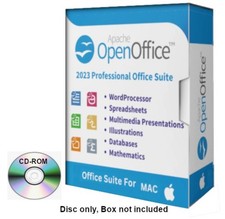 Open Office Home and Student 2023 - Office Software Suite for  MAC  OS picture