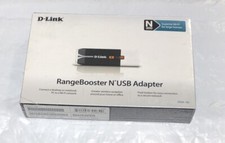  D-LINK N300 SUPERIOR WI-FI FOR LARGE HOMES RANGE BOOSTER N USB ADAPTER  SEALED picture