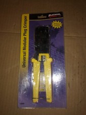 NEW PLATINUM TOOLS UNIVERSAL MODULAR PLUG CRIMPER #12504 picture