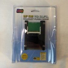 Dual Compact Flash to 44 Pin IDE 2.5
