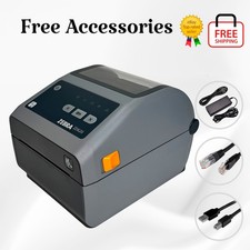 BUNDLE Zebra ZD620 Direct Thermal Barcode Label Printer WiFi USB LAN Bluetooth picture