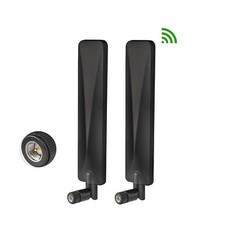 2-Pack 4G LTE Paddle Antenna 8dBi SMA Male 698-2700MHz for Cellular Router picture