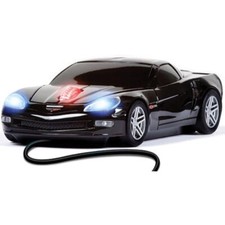 The Original Road Mice Computer Mouse Black Corvette Wired GM NEW SEALED picture