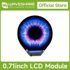 Waveshare 0.71inch Round LCD Display Module, 160��160 Resolution, SPI 65K colors picture