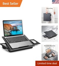 Ergonomic Adjustable Lap Desk – 15.6” Laptop | Lightweight Comfort & Convenience picture
