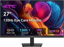 KTC H27D9 27inch Gaming Monitor 100Hz/120Hz,IPS Panel 2K 1440P,1ms PC Monitors picture