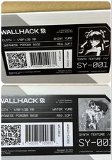 WALLHACK SY-001 YUME Mouse Pad 2 Set Control Type 490x430mm Unused picture