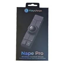 Keychron Nape Pro Black Wireless Trackball Mouse Multi-pairing Gizmodo Japan New picture