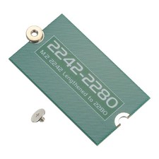 MECCANIXITY M2+ M.2 NGFF/NVME Length Extend Adapter 2242-2280 Only SSD Green picture