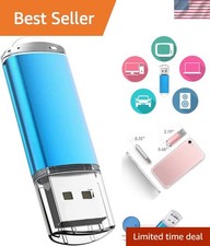 Versatile 32GB USB 2.0 Flash Drive - Perfect Gift Blue Thumb Drive for Sharing picture