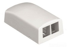 Panduit Netkey 2 Position Surface Mount Box NK2BXIW-A picture