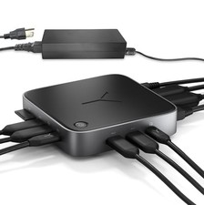  Stone CORE Powered Charging Docking Station – 10 Ports, 100W PD, Dual Monitor  picture