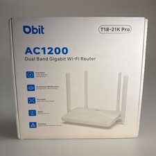 Dbit AC1200 Dual Band Gigabit Router T18-21K Pro EasyMesh WPA3 MU-MIMO picture