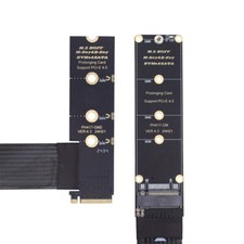 CHENYANG M-Key NVME NGFF PCI Express Cable 30cm Right Angled for Mainboard SSD picture