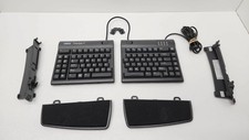 Kinesis Freestyle 2 Ergonomic Split Keyboard KB800, Wrist Pads, Risers | TESTED picture