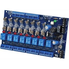 Altronix ACM8 Access Power Controller, 8 Fused Relay Outputs, Board picture