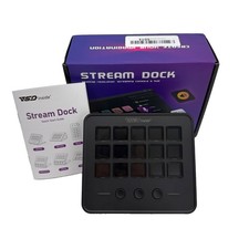 VSDinside Stream Dock VSD M18 USB-C Programmable Keypad RGB QWERTY Black NO USB picture